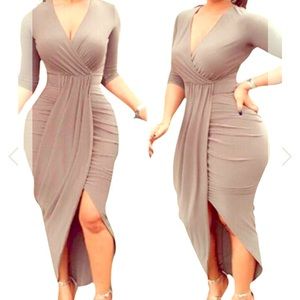 Nude color dress New no tags